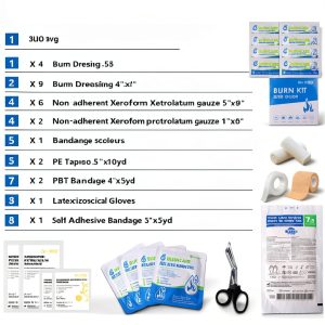 Polyx Burn Care Kit Cold Gel Dressing with Xeroform Gauze-0