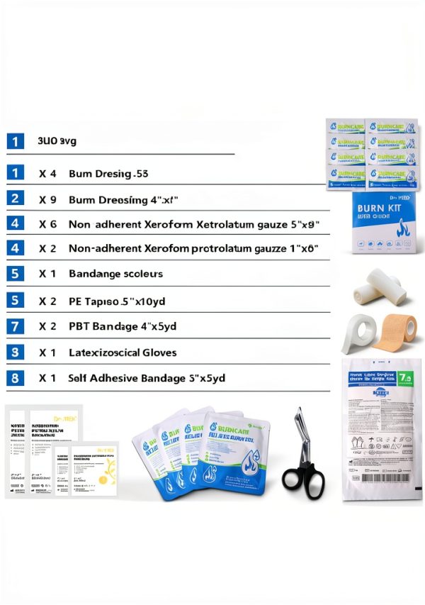 Polyx Burn Care Kit Cold Gel Dressing with Xeroform Gauze-0