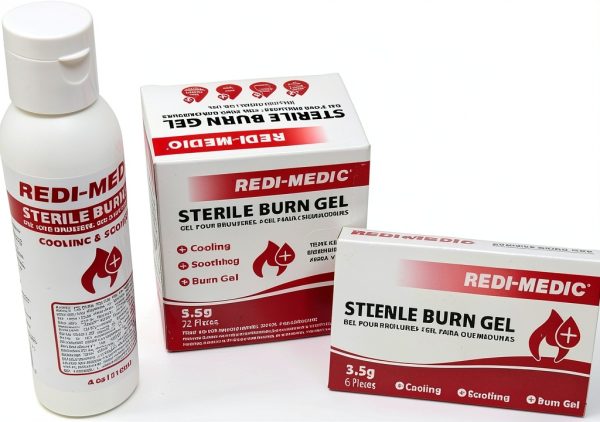 Redi-Medic Hydrogel Burn Dressing F5711100 7x7 Inch Pain‑Free Pad-6