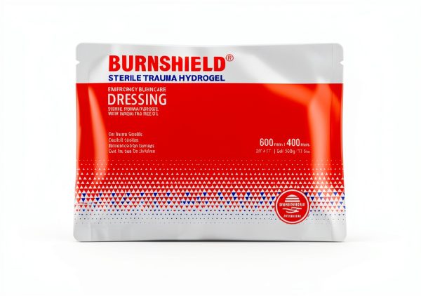 Burnshield Tea Tree Oil Burn Dressing Cooling Hydrogel Non Adhesive-3