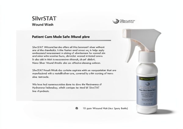 Silver Wound Cleanser ABL Medical Sterile Drug Free for Burns-6