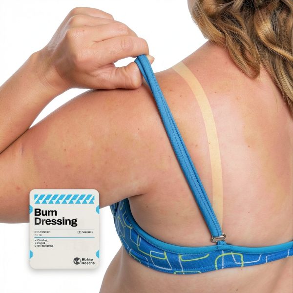 Burn Care Gel Dressing RHINO RESCUE Biodegradable Rapid Relief Kit-4