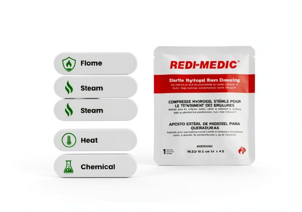 Redi-Medic Hydrogel Burn Dressing 12x9 Inch Gel Pad Model F5712100-5