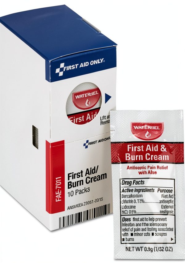 First Aid Only Burn Dressing Kit Sterile Gel Pads for Pain Relief-0