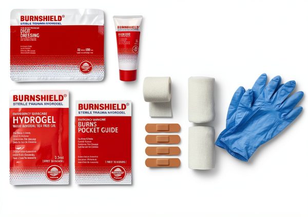 Burnshield Essential Burn Kit with Hydrogel and Sterile Dressings-2