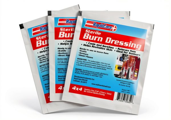 Greight Burn Care Gel Dressing Sterile Non Adhesive Pad-0