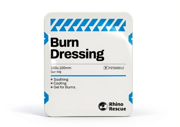 Burn Care Gel Dressing RHINO RESCUE Biodegradable Rapid Relief Kit-1