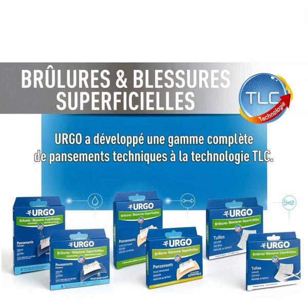 Urgo Burn Care Dressing Pads x4 Sterile - Model 556184 Pain Relief-4