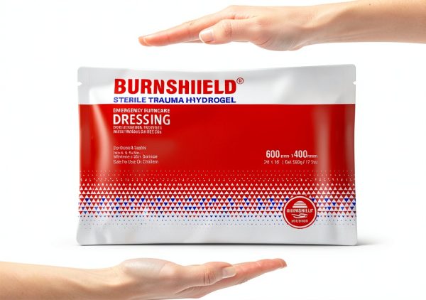 Burnshield Tea Tree Oil Burn Dressing Cooling Hydrogel Non Adhesive-4