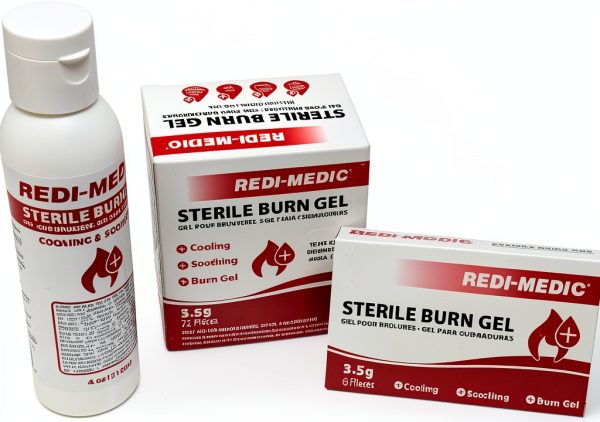 Redi-Medic Mini Sterile Burn Gel Packets 3.5g Pack of 25-5
