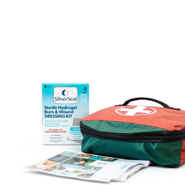 SilverSeal Hydrogel Wound Care Kit with Antimicrobial Silver Pads-7