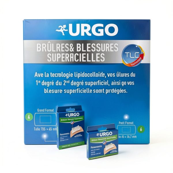 Urgo Burn Care Dressing Pads x4 Sterile - Model 556184 Pain Relief-3