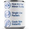 Globe First Aid Burn Gel with Aloe 0.9g Packets, (Box of 144) Advanced First Aid Gel for Temporary Relief of Minor Burns, Cuts, and Scrapes-0