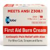 Globe First Aid Burn Cream 0.9g Packets, (10 Packets) Advanced First Aid Cream for Temporary Relief of Minor Burns, Cuts, and Scrapes (10 Packets)-2