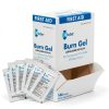Globe First Aid Burn Gel with Aloe 0.9g Packets, (Box of 144) Advanced First Aid Gel for Temporary Relief of Minor Burns, Cuts, and Scrapes-1