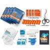 EVERLIT Burn Kit with Sterile Waterproof Wound Dressing | Hydrogel-Foam Burn Dressings, Burn Gel, Non-Stick Pads, Gauze & Shears | 30pcs First Aid Supplies for Instant Cooling, Soothing & Relief-1